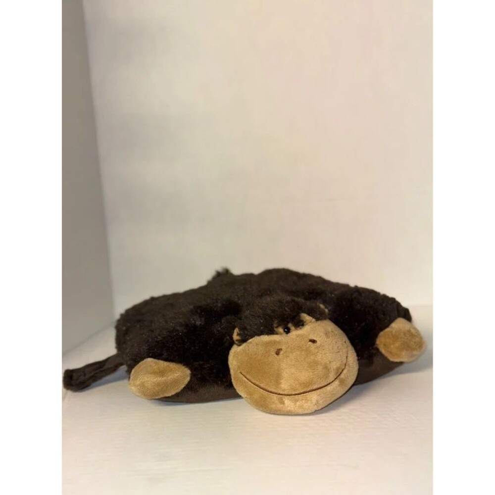 Vintage y2k Pillow Pets Peewee Monkey Pillow plush 2010